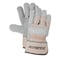 Magid Leather Palm Gloves, Wing Thumb, Gray, Large, 12 PK TB25E - alternate 1